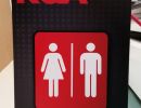 restroom display boards restroom display boards