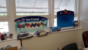 ice cream display