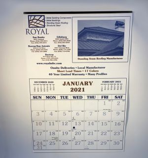 calendar example