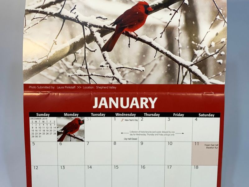 calendar example calendar example