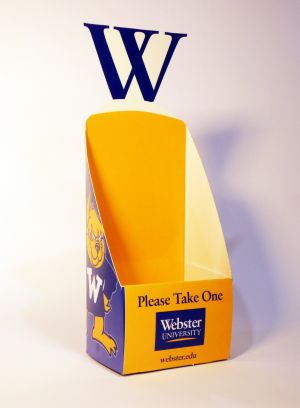 brochure holder display