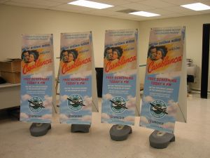 tradeshow portable signage