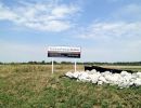 outdoor sign in field