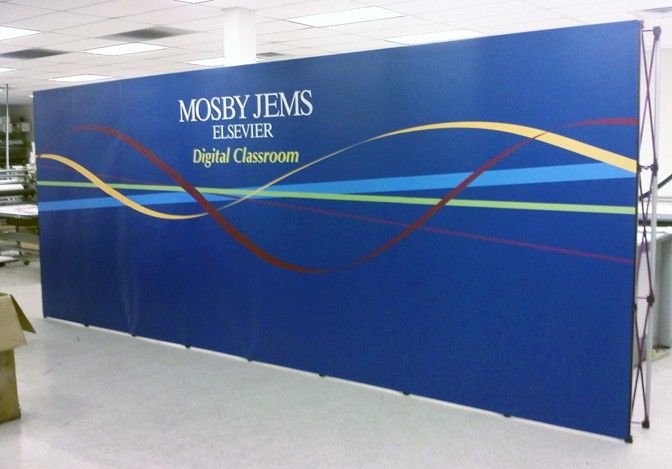 long pop up display long pop up display