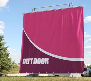 large outdoor sign