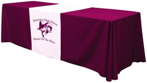 custom table cover with middle insert