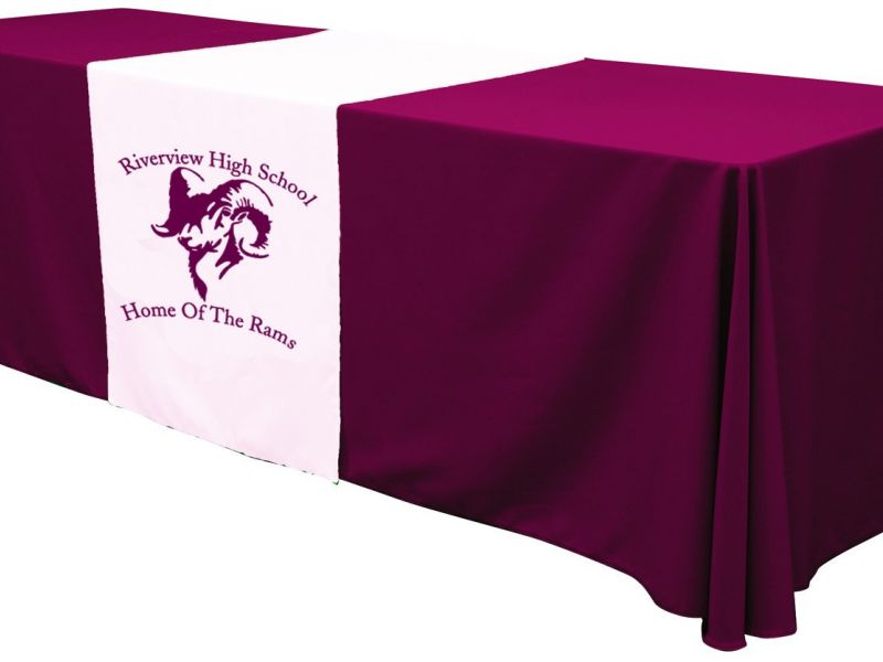 custom table cover with middle insert custom table cover with middle insert