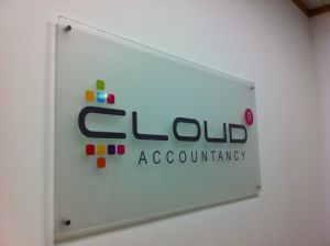 commercial wall mount sign