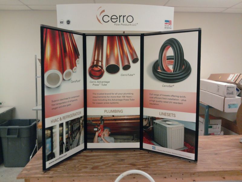 folding table top display folding table top display