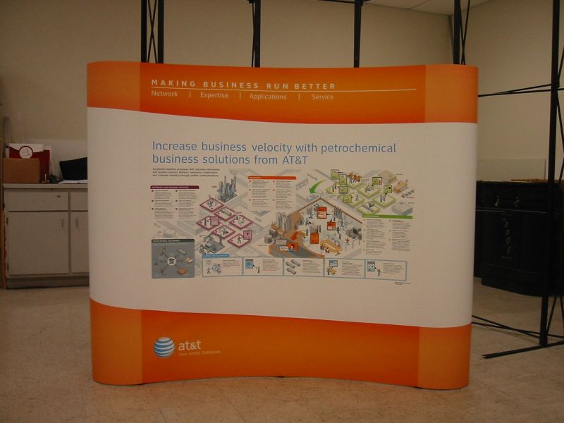 wrapped pop up display wrapped pop up display