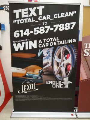 promotional pop up display