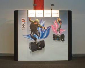 lit pop up display graphics