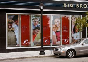 fabric banners with window graphics