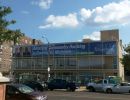 commercial window graphic across building commercial window graphic across building